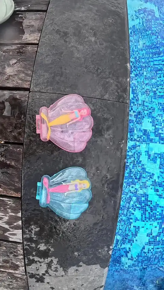 Juguete De Piscina Con Forma De Sirena Y Concha De Plástico, Set De Buceo Para Niños, Juguete De Baño Que Se Hunde Y Flota, Ideal Para Aprender A Nadar Y Jugar En Verano, Regalo Para Niños Y Niñas