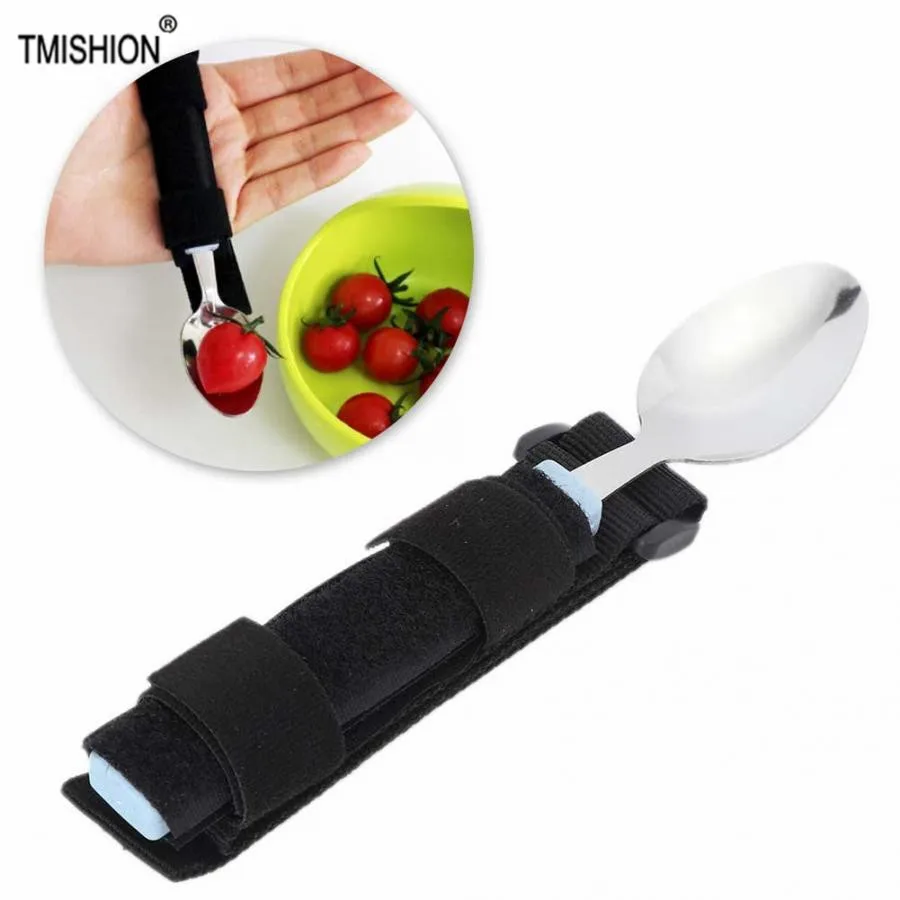 Elderly Auxiliary Spoon Utensil For Elderly Patient Arthritis Disabled