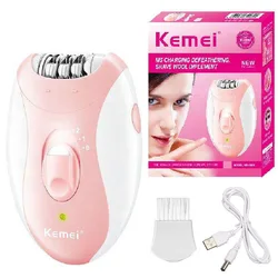Kemei Rechargeable Electric Hair Remover & Bikini Trimmer (With box)