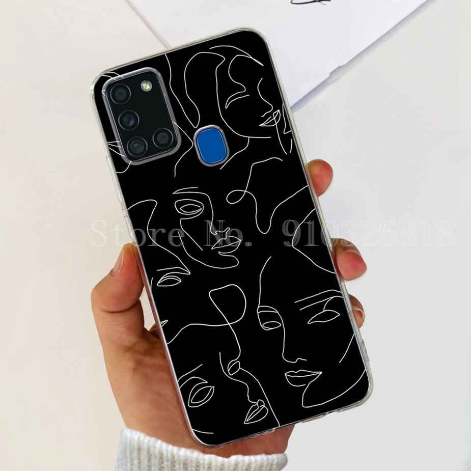 Stylish Painted Soft Slim Phone Case with Bumper