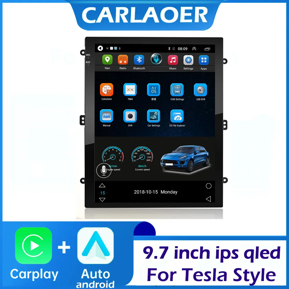 CARLAOER-9-7-inch-Tesla-style-Carplay-android-auto-Car-Android-2-Din ...