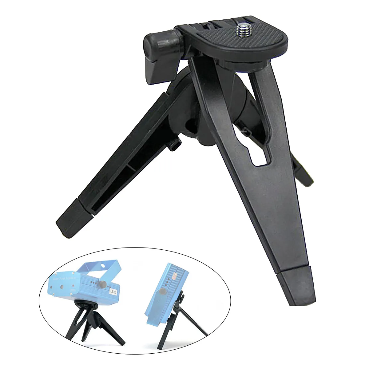 Mini trépied réglable pour GoPro et caméras d'action - Support bureau et bâton selfie