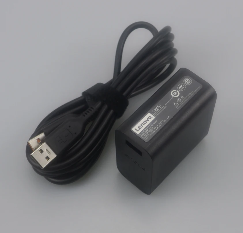 

Genuine Original OEM 40W AC power supply Adapter for Lenovo Yoga 3 11 14 36200563 36200581 ADL40WDB/DA ADL40WCC & USB Cable