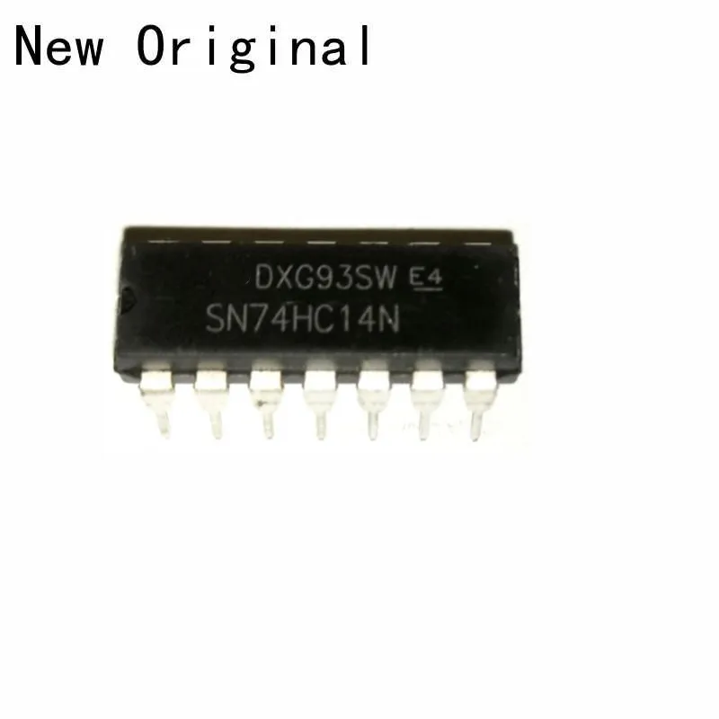 

10PCS SN74HC14N New and Original DIP14 HEX SCHMITT-TRIGGER INVERTERS