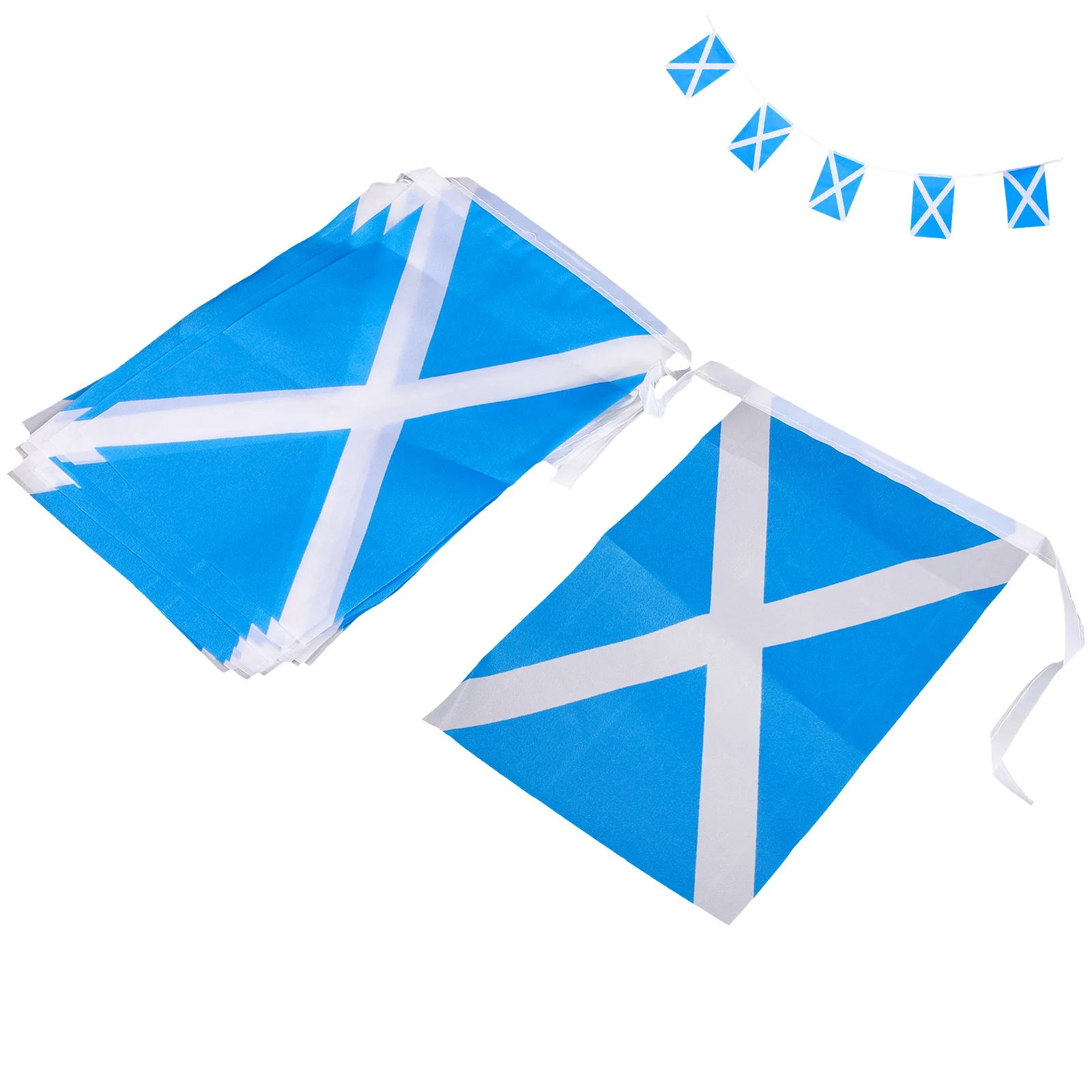 

Scotland Flags Scottish Small String Mini Flag Pennant Banner Decoration