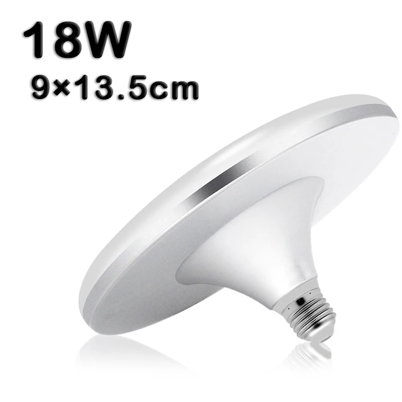 Led Flying Saucer Lamp Ultra-Bright Household Three-Proof Energy-Saving Bulb High-Power E27 Screw Bulb