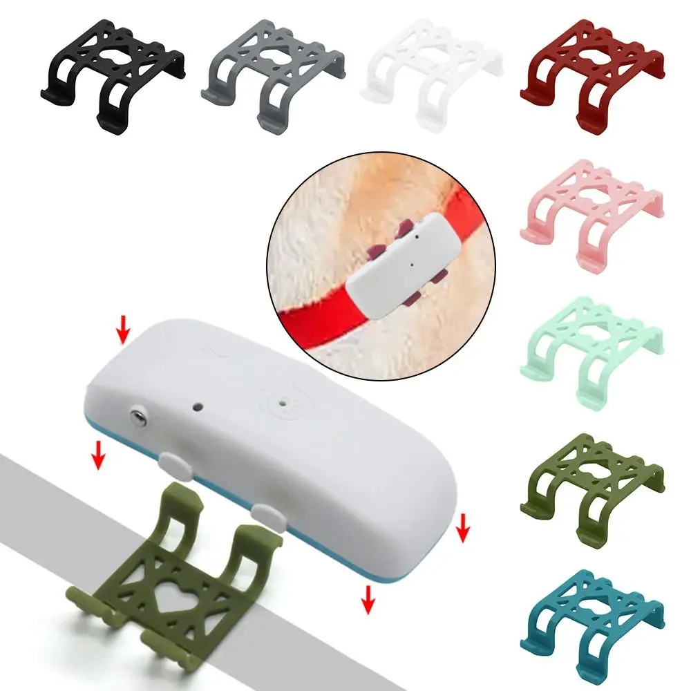 Mini Pet Tracker Silicone Clip Easy to Install Anti-slip Pet Anti-lost Positioning Clip bluetooth tracker smart tracker For GPS TK911SA