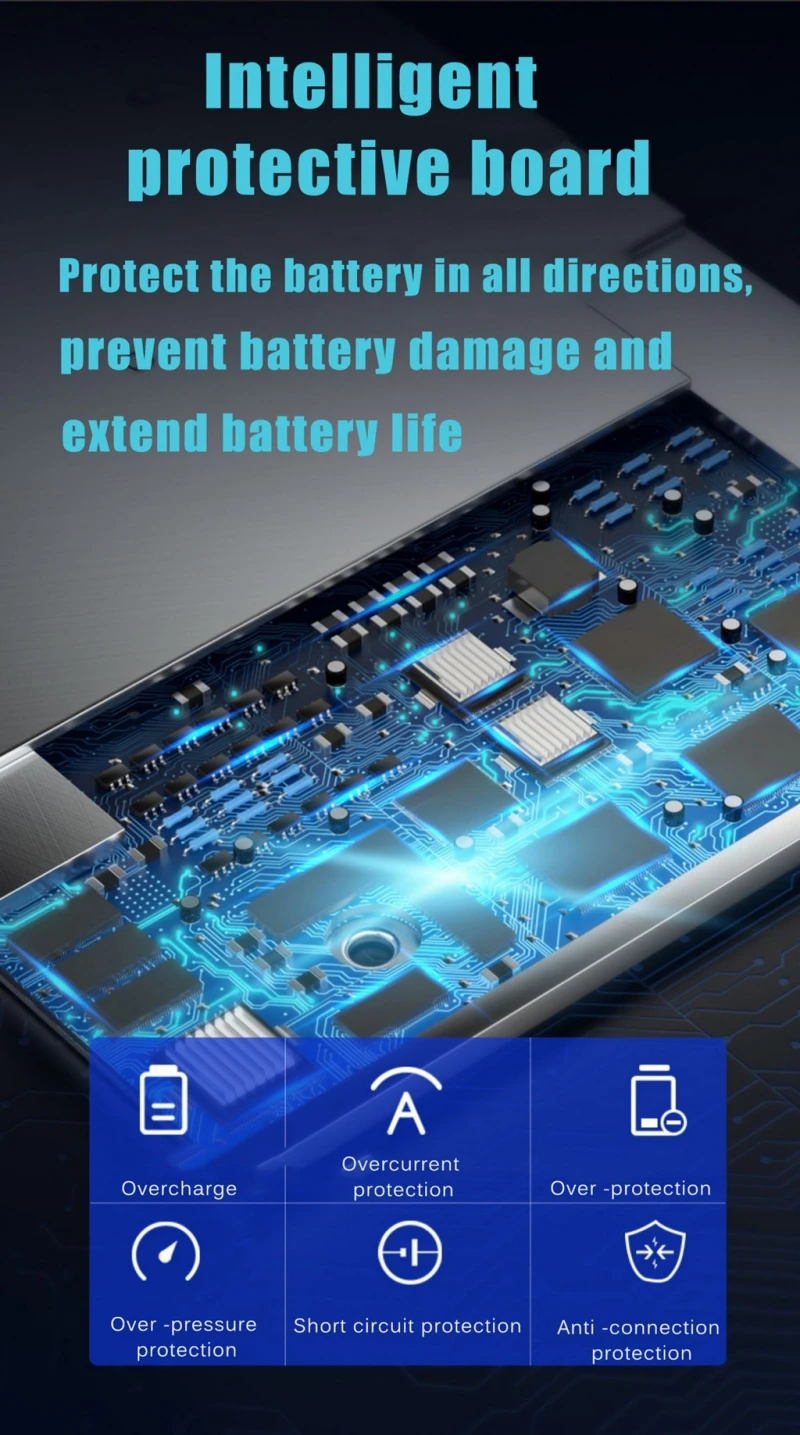 Литий-ионный аккумулятор GTK 84V 50Ah 60Ah 80Ah 100Ah с Bluetooth BMS ...
