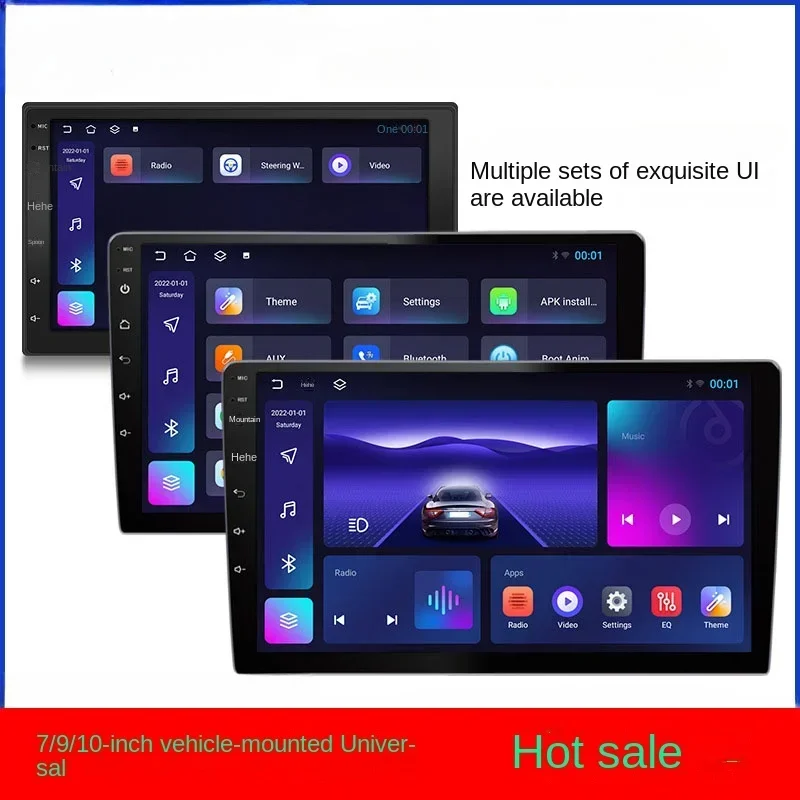 

YYUJIA in Car Navigation Android Universal Wireless Carplay GPS Positioning Reverse Image Headsnit Android 9 Inch Android Auto