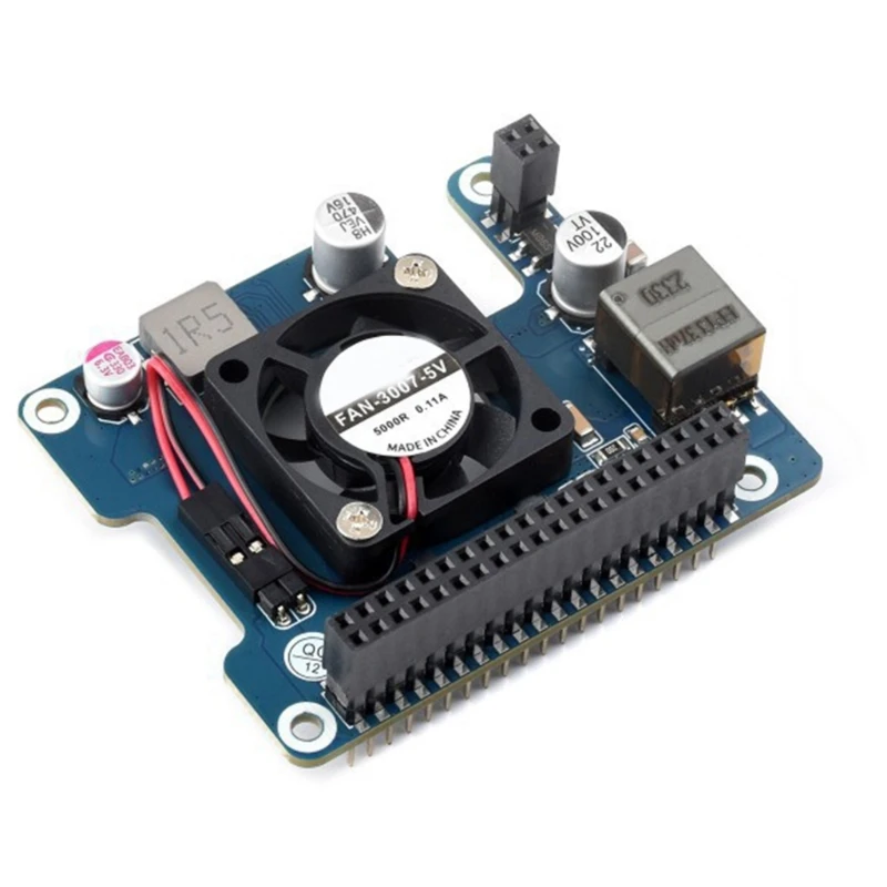 

POE HAT поддерживает стандарт сетей 802.3af/at Power Over Ethernets HAT для RPI 5