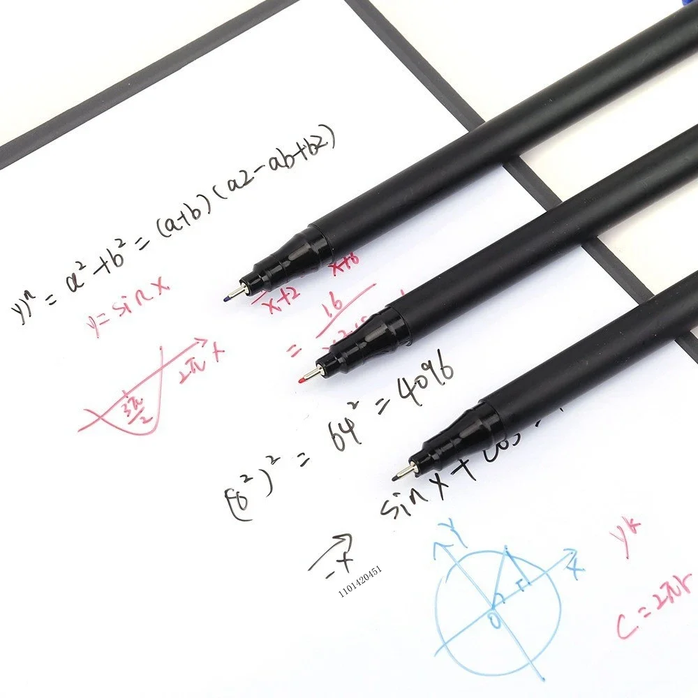 3 Colors 0.5mm Dry Erase Markers Erasable Whiteboard Marker Pen Office School White Board Art Marker Stationery Extra Fine Tip color marker pens pen marker marker pens whiteboard pens dry erase markers