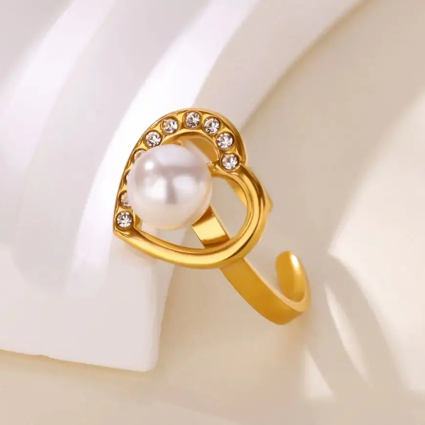 Imitation Pearl Jewelry Rings