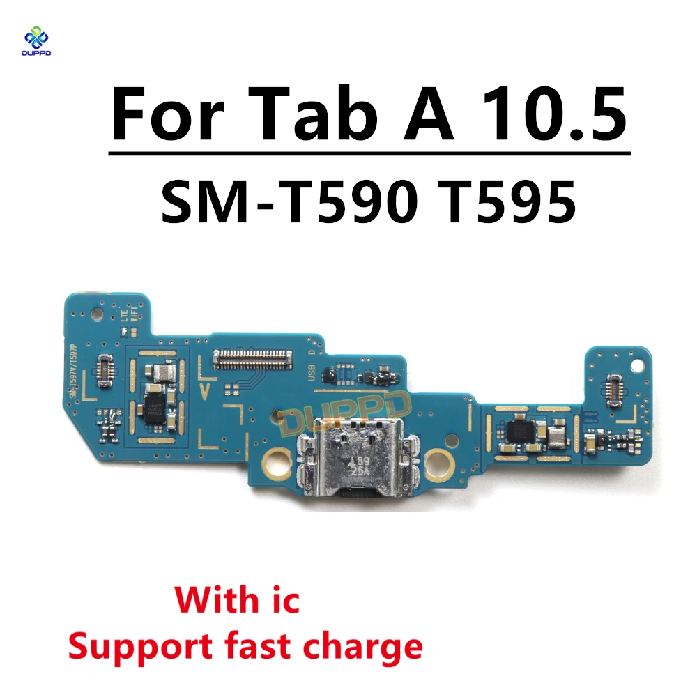 

Original Charging Flex For Samsung Galaxy Tab A 10.5 SM-T590 T595 USB Charge Port Jack Dock Connector Charging Board Flex Cable