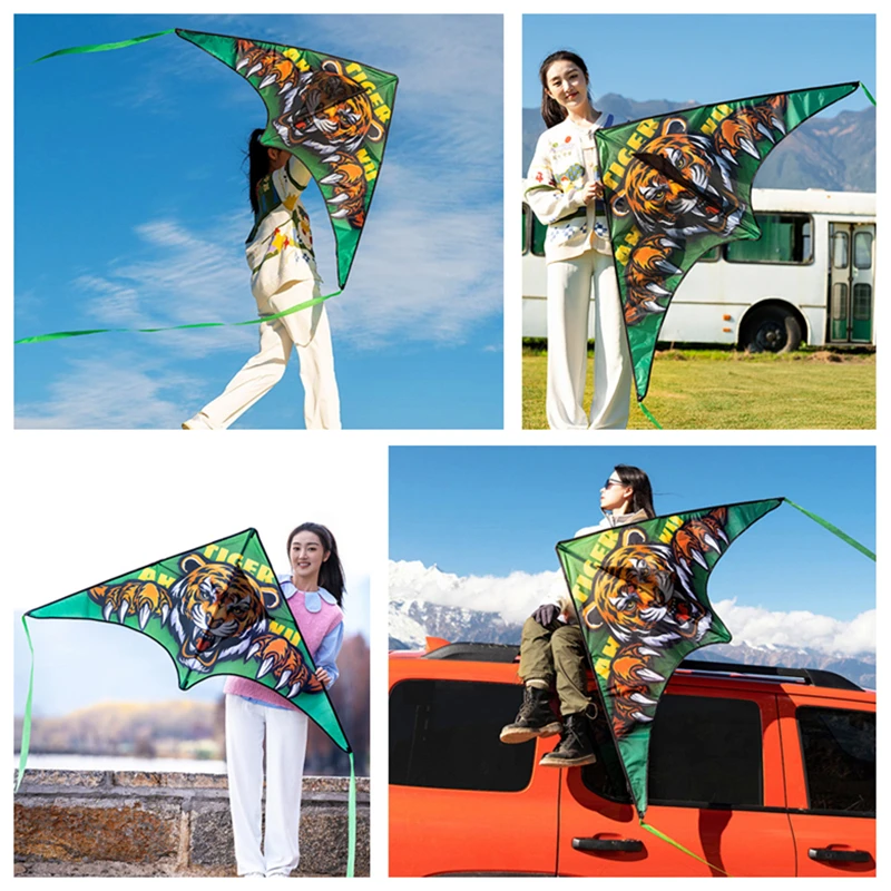 

Free Shipping new kites tiger kites flying toys for children kites professional kites wind surf dragon fly kite octopus trompos