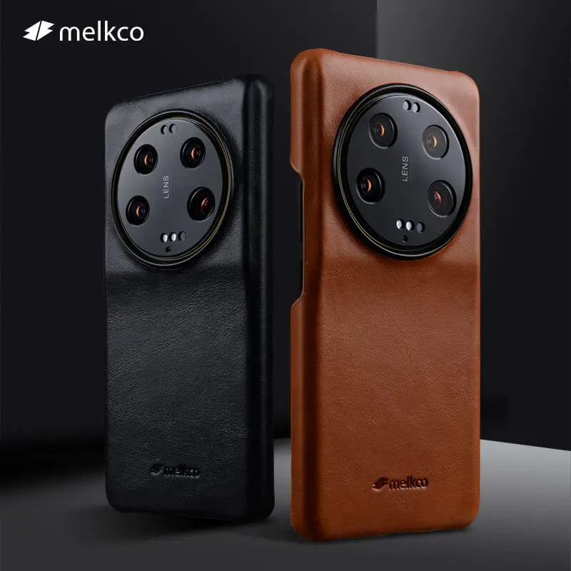 

Чехол Melkco из натуральной кожи для Xiaomi Mi 13, Роскошный деловой винтажный Чехол ручной работы из воловьей кожи