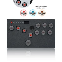 Flatbox Left/Right Layout Mini HitBox Stickless Controller For PS4 FightStick HotSwap Kailh Switch Arcade Joystick For PC/PS3/NS - Image 3
