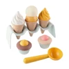 7pcs Beach Game Toy Premium ABS Children Beach Play Sand Tools Ice Cream Shape Sandbox Tools Portable for Children Kids for Fun 4