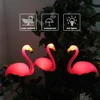 Group Flamingo Solar Light Waterproof Garden Stake Lamp Outdoor Courtyard Decoration Light Patio Walkway Light Lawn Light 4