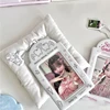 Ins Style Cartoon Puppy Photocard Holder With Keychains Cute 3inch Cards Protect Sleeves For Students 4