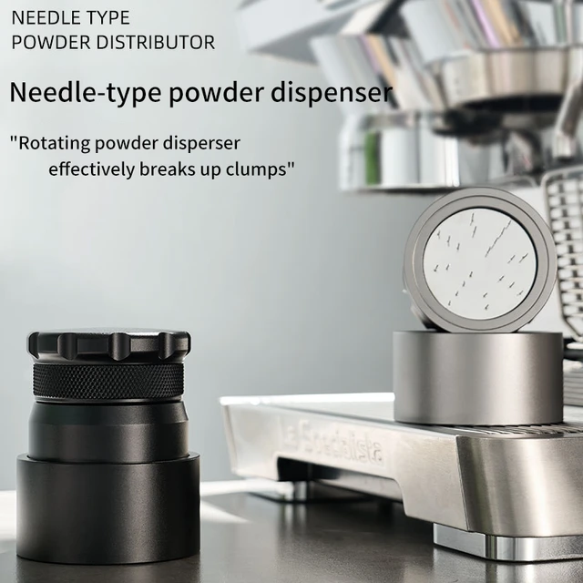 51/53/58MM Coffee Tamping Needle Espresso Powder Mixer Distributor, leveler  Coffee Handle Powder Dispenser - AliExpress