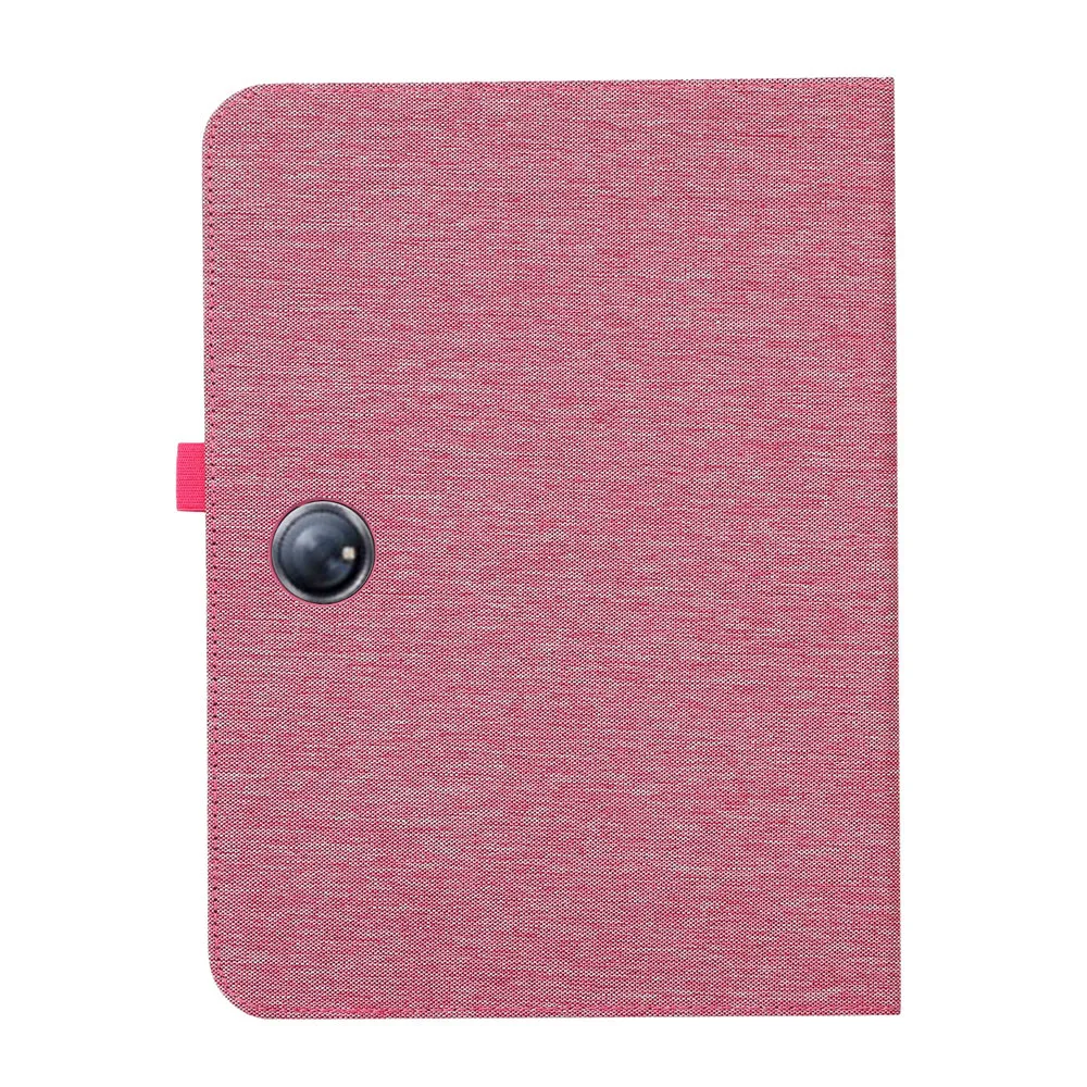 Premium Soft Fabric Flip Stand Tablet Case with TPU Back Cover - 11.6 Inch 2023 Edition