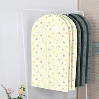 Dustproof Clothing Bag Thickened Home Use Visual Window Wardrobe Coat Suit down Jacket Dust Cover Hanging Clothes Bag 2