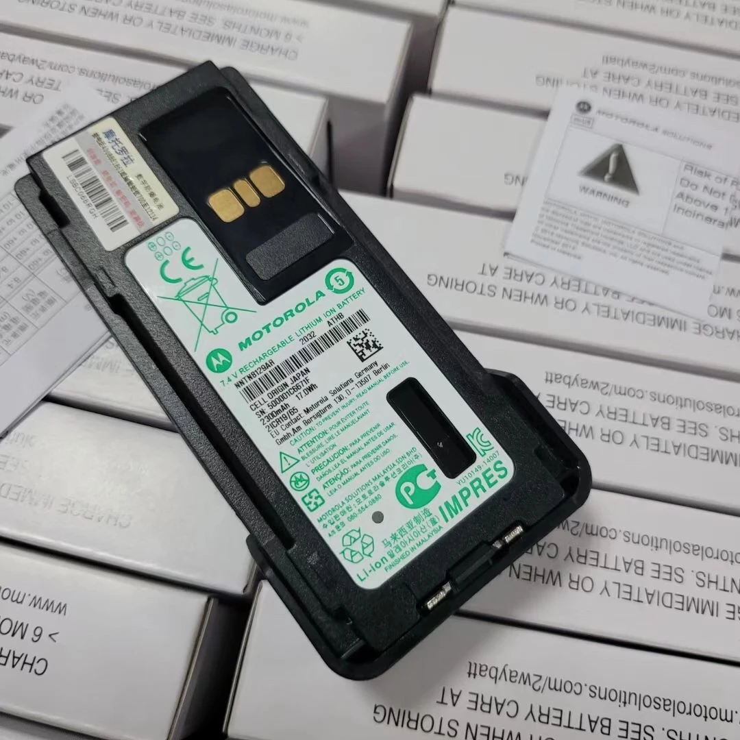 Rechargeable Li-ion Battery for Motorola, Replacement Battery, NNTN8129, NNTN8129ar, APX-2000, 3000, DP4000, DP4801 EX 4