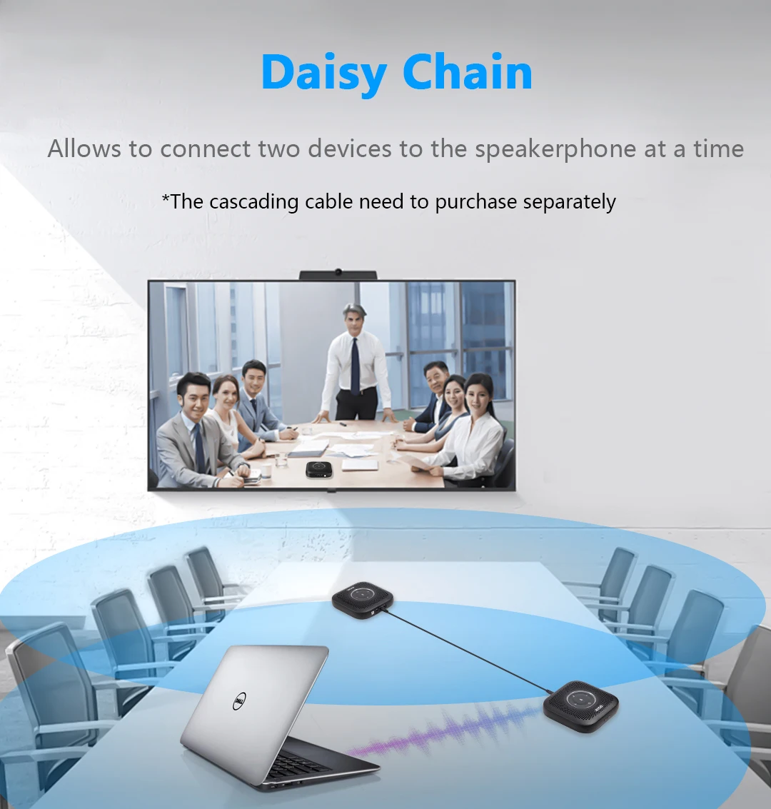 Boya Blobby Pro Bluetooth Conference Microphone in Bangladesh