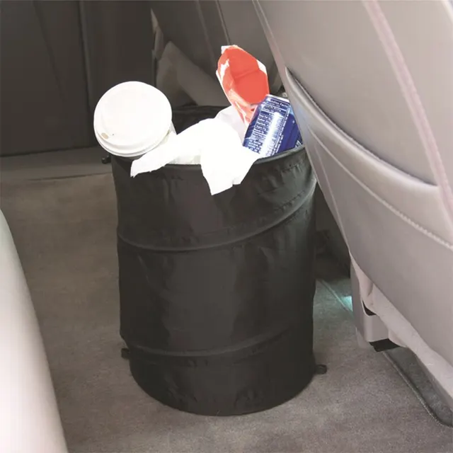 Boîte à ordures de voiture accrochant la poubelle se pliante pour le temps