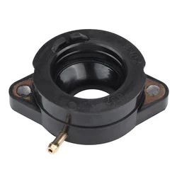 Motorcycle Carburetor Manifold Intake Adapter Joint Boot - Premium Motorcycle Accessory (Black)