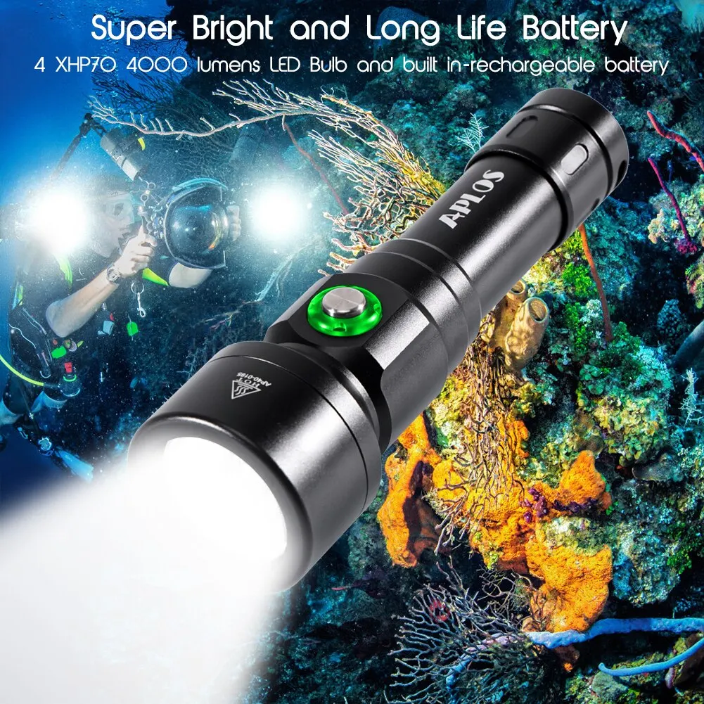 Wholesale Battery Powered 3W LED Underwater Torch Light 180 Lumen Plastic  Handheld Torch Lamp Hot Quality LED Diving Flashlight - China Tactical  Flashlight, Bright LED Torch