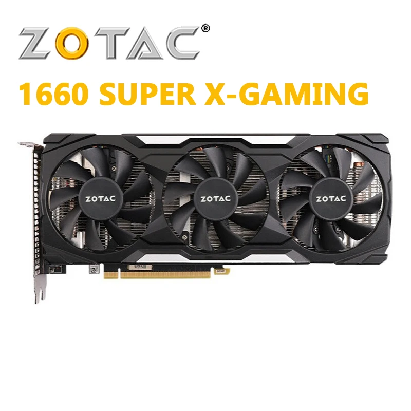 ZOTAC-Placas Gráficas GeForce GTX 1660 Super X Gaming, Mapa GPU para ...