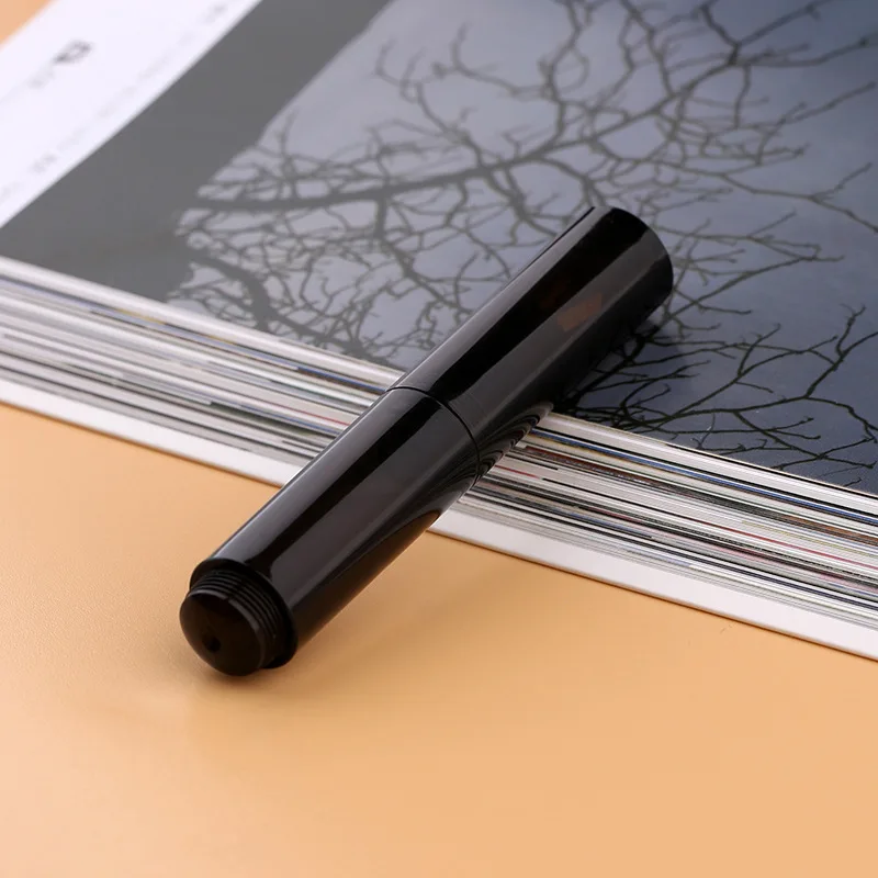 MAJOHN Second Generation Maru Color Transparent Starry Sky Pen Macaron Maillard Brown Mini Pocket Pen Adult Student Writing Pen 6
