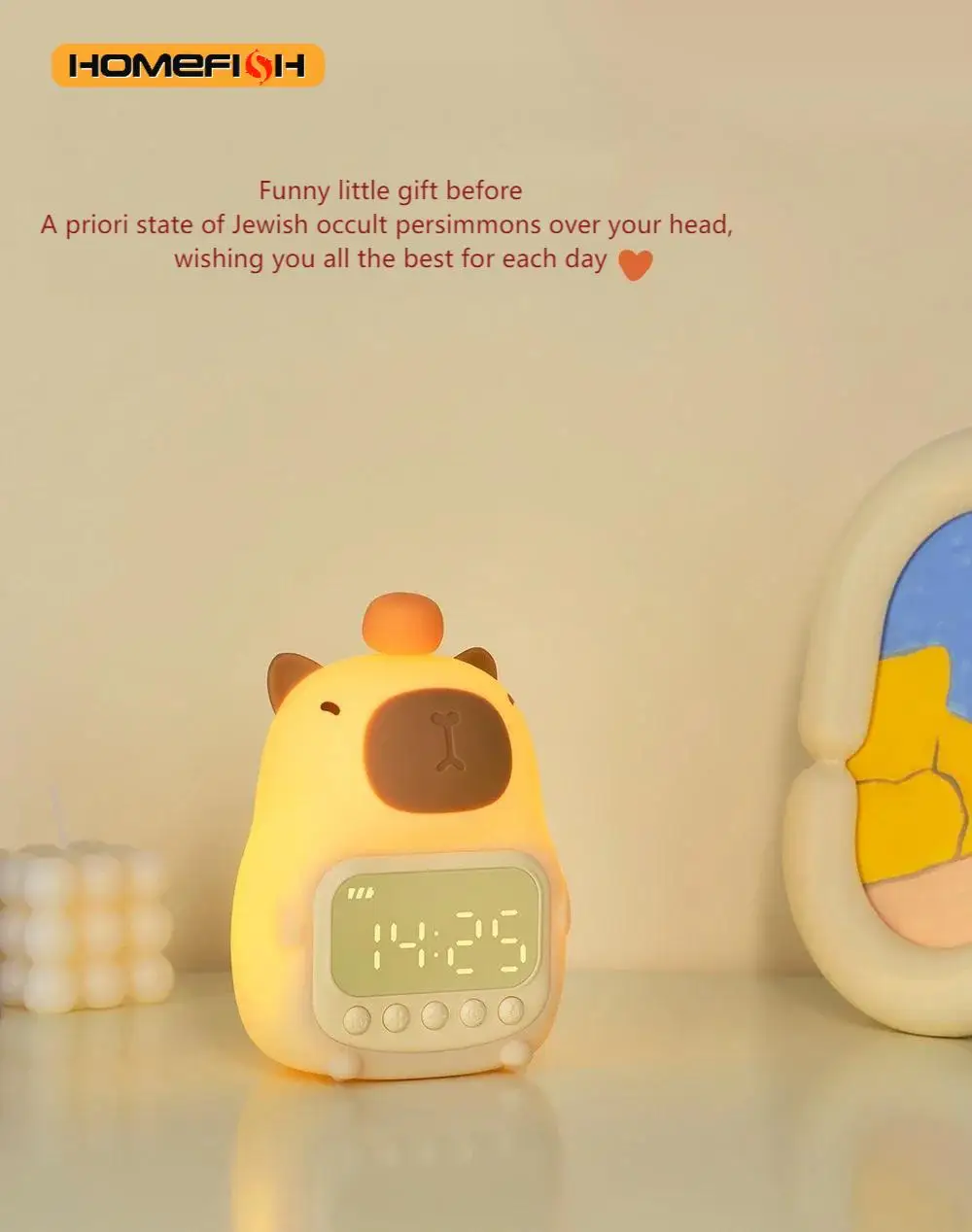 Capybara LED Night Light Charging