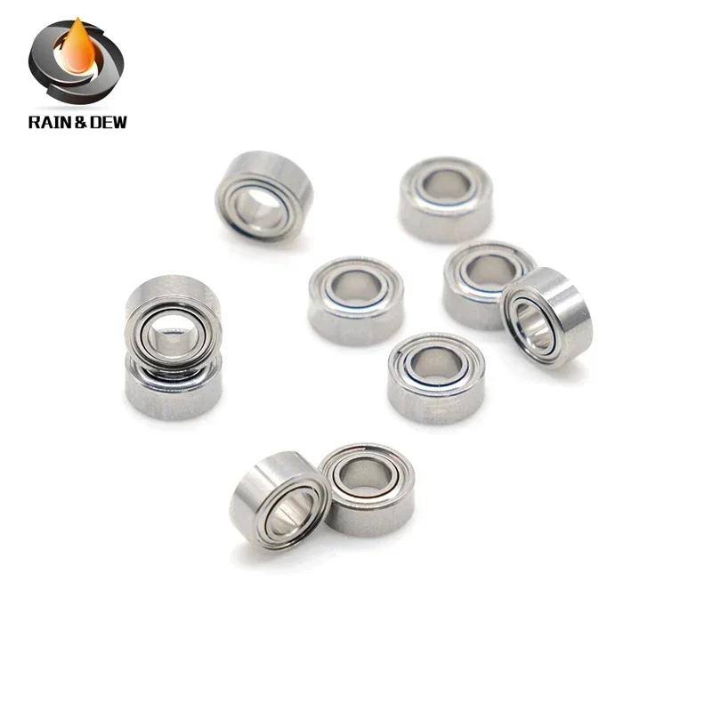 Stainless Steel SMR74ZZ 4x7x2.5mm ABEC-9 Fishing Reel Bearing For DAIWA SHIMANO Abu Garcia Reel Handles 10PCS miniature ball bearings