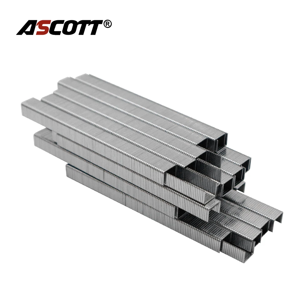 1000Pcs 20GA 스테이플 11.2mm 크라운 손톱 10/13/22mm U 자형 네일 건 손톱 가구 스테이플 실내 장식 목공 압정