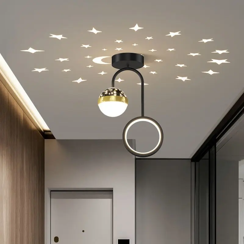 

Modern LED Ceiling Light Minimalist Starry Sky Ambient Lamps For Bedroom Living Room Aisle Entrance Study Home Lighting Fixture