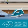 Sonifer Steam Iron 1600W Fast Heating 160ml Water Tank Travel Iron Upright Steam Adjustable Steam Self-Cleaning Ceramic Soleplat 5
