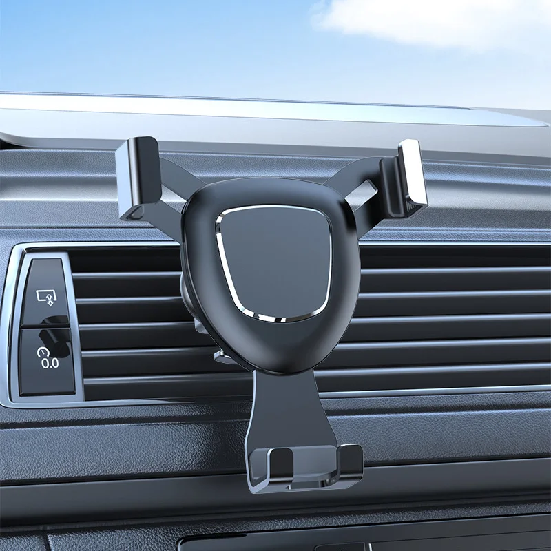 

Car Vent Bracket New Car Mobile Phone Bracket Car With Air Outlet Navigation Gravity Sensor Fixed Mobile Phone Support Frame