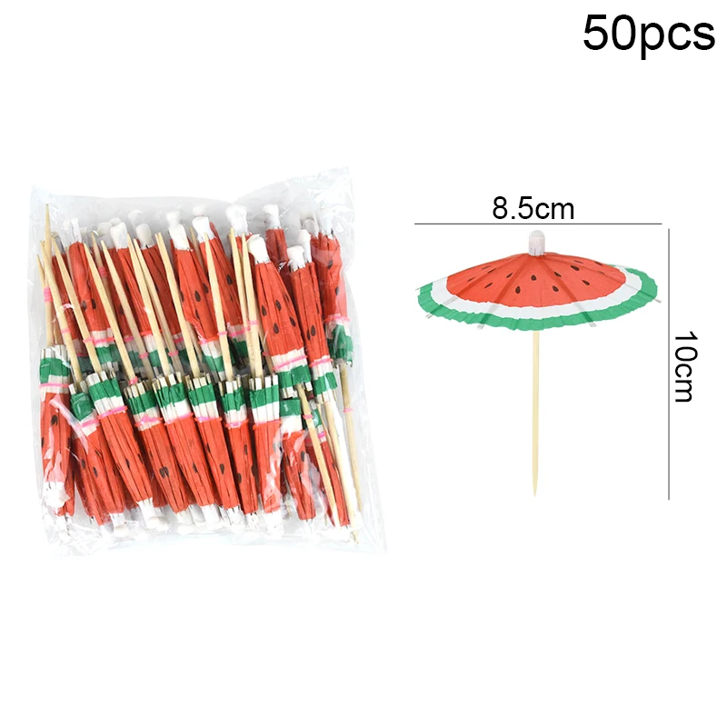 100 ombrelli per bevande per decorazioni per feste e