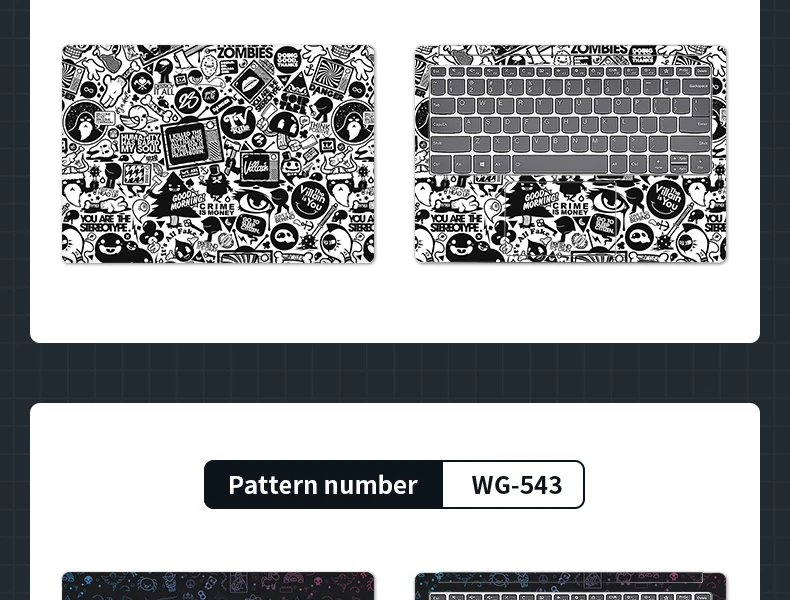 diy universal computador portátil adesivos skins vinil caso de pele criativa decorar adesivo decalque