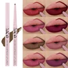 12 Color Nude Brown Lip Liner Pencil  Outline Contouring Red Contour Tint Makeup Waterproof Matte Lipstick Crayon Pen lip Balm 1