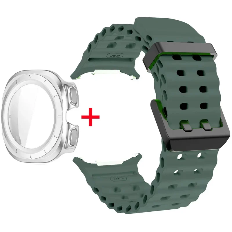Ultimate 2-in-1 Watch Protection & Style Set with Strap, Case, and Screen Protector