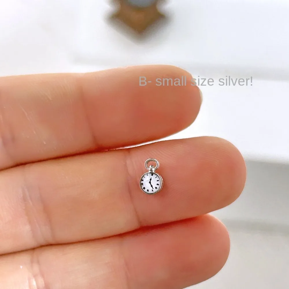 Necklace Watch Dollhouse Simulation Pocket Watch Simulation Ob11 Accessories Mini Necklace Pocket Watch Alloy Vintage