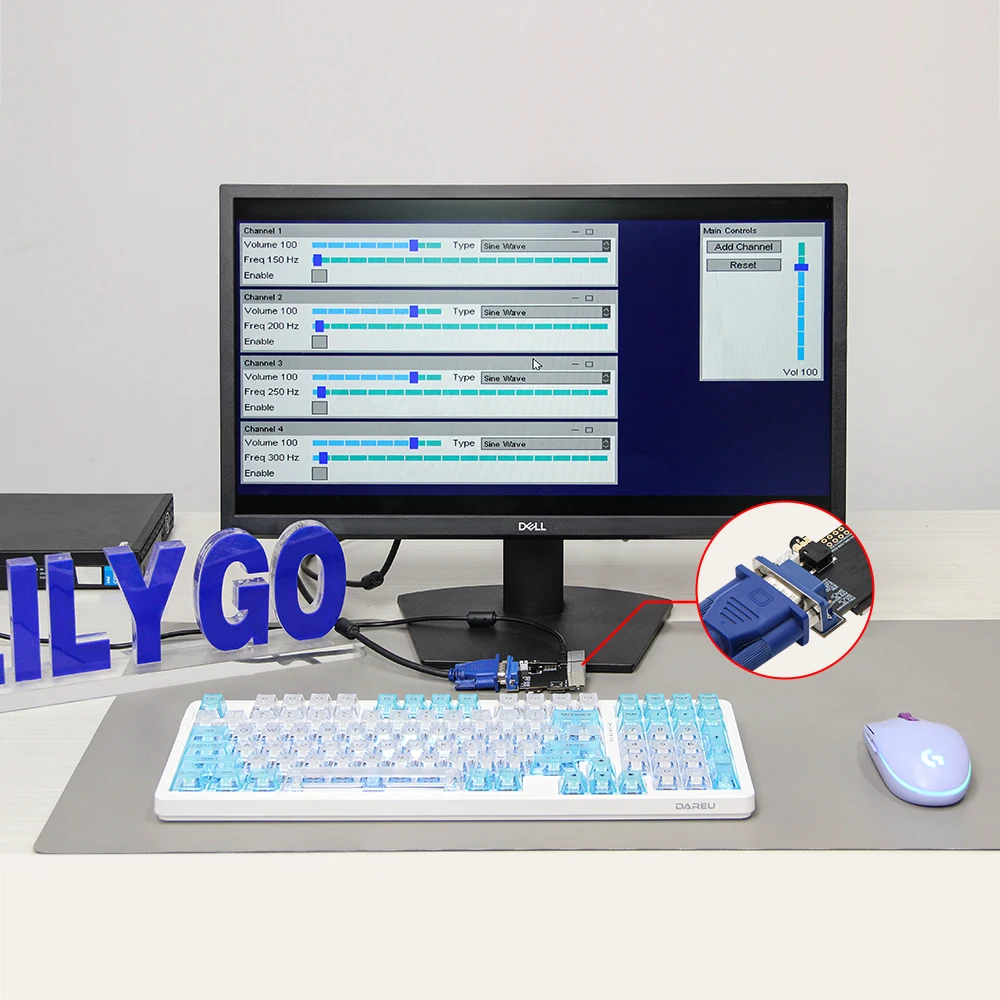 LILYGO® TTGO VGA VGA32 Module V1.4 PSRAM ESP32 PS/2 Mouse