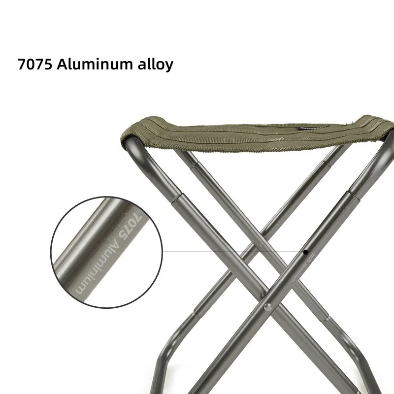  ZHIZHOUNEY Lightweight Aluminum Alloy Chair Camping