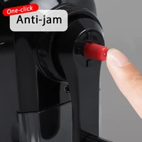 Adjustable Manual Pencil Sharpener Auto Stop Anti-Jam Built-in Abrasive Plate Sharpener for School Office Artist 5