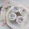 Korean Style Washi Tape Salty Minimalist Scrapbook Stickers DIY Craft Decor Supplies Aesthetic Sticker Tapes 5