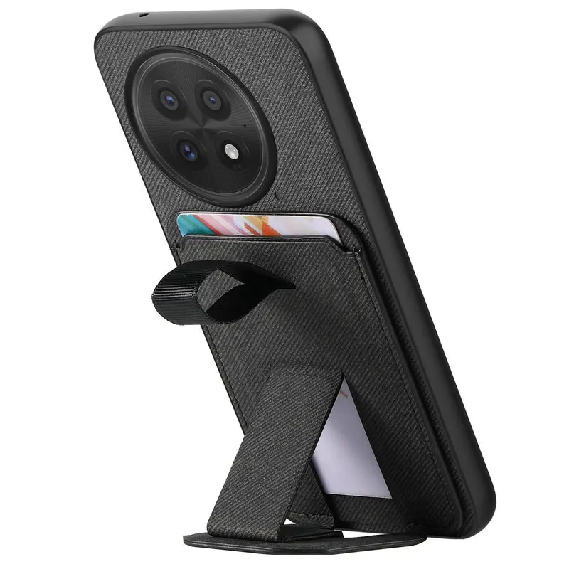 Shockproof Leather Card Holder Stand Luxury Phone Case