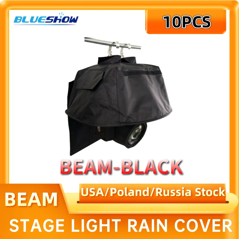 Description Picture 2 of item10pcs 960 LED Strobe Light Cover Light Beam Rain Cover Waterproof Raincoat Snow Coat LED PAR Light Battery Par Outdoor